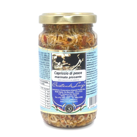 Capriccio di pesce marinato piccante