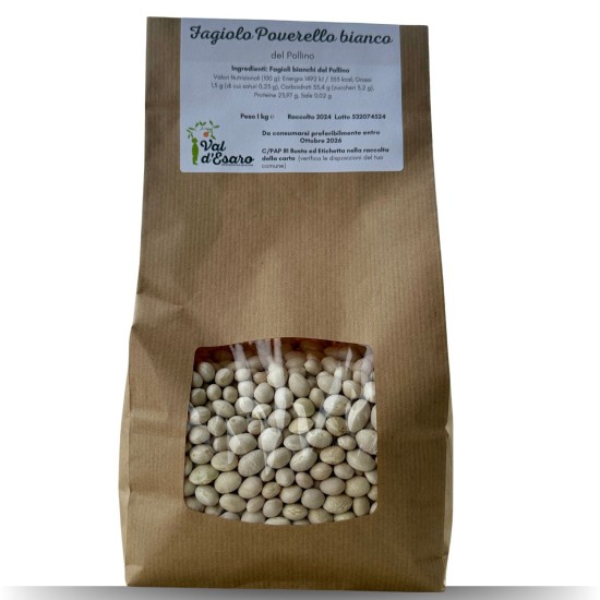 Fagiolo poverello bianco