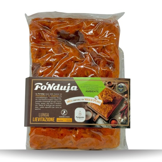 Fonduja - Focaccia alla 'nduja