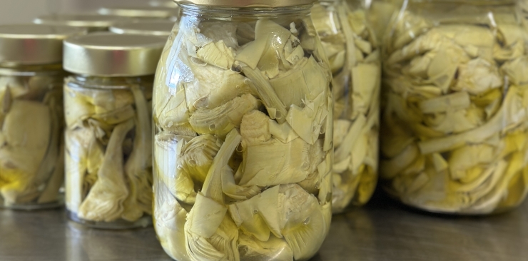 Carciofi sott’olio fatti in casa: la ricetta tradizionale calabrese